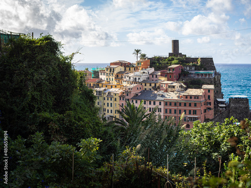 Colorful Italian Coastal Town