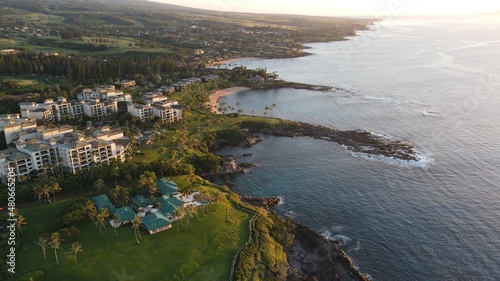 The upper west side of Maui known for its many bays