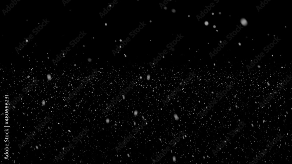 Real snow on black background. Night sky with deep colors and lots of stars. Snowstorm texture. Bokeh lights on black background, shot of flying snowflakes in the air. Real snow on black background. Night sky with deep colors and lots of stars. Snowstorm texture. Bokeh lights on black background, shot of flying snowflakes in the air.