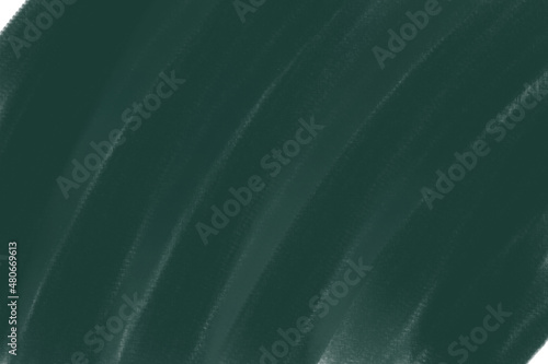 raster illustration emerald streaks imitation of paint on canvas