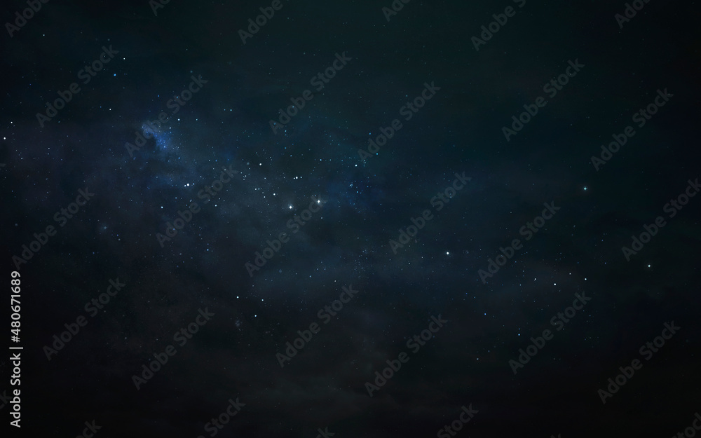 Deep space background, full of stars and galaxies. Elements of image provided by Nasa