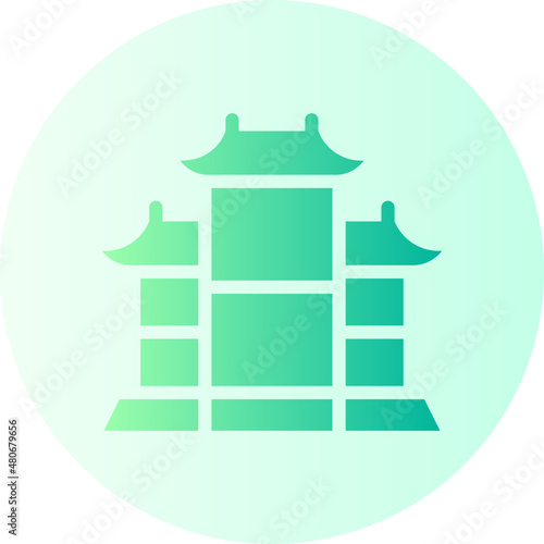 paifang gradient icon