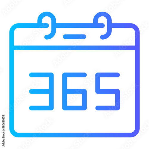 days gradient icon
