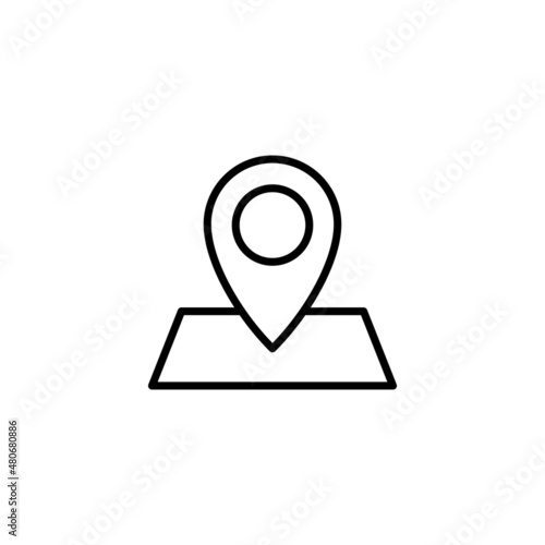 Free Download Maps and pin icon. location sign and symbol. geo locate, pointer icon. - GFXLoad