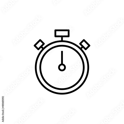 stopwatch icon. Timer sign and symbol. Countdown icon. Period of time