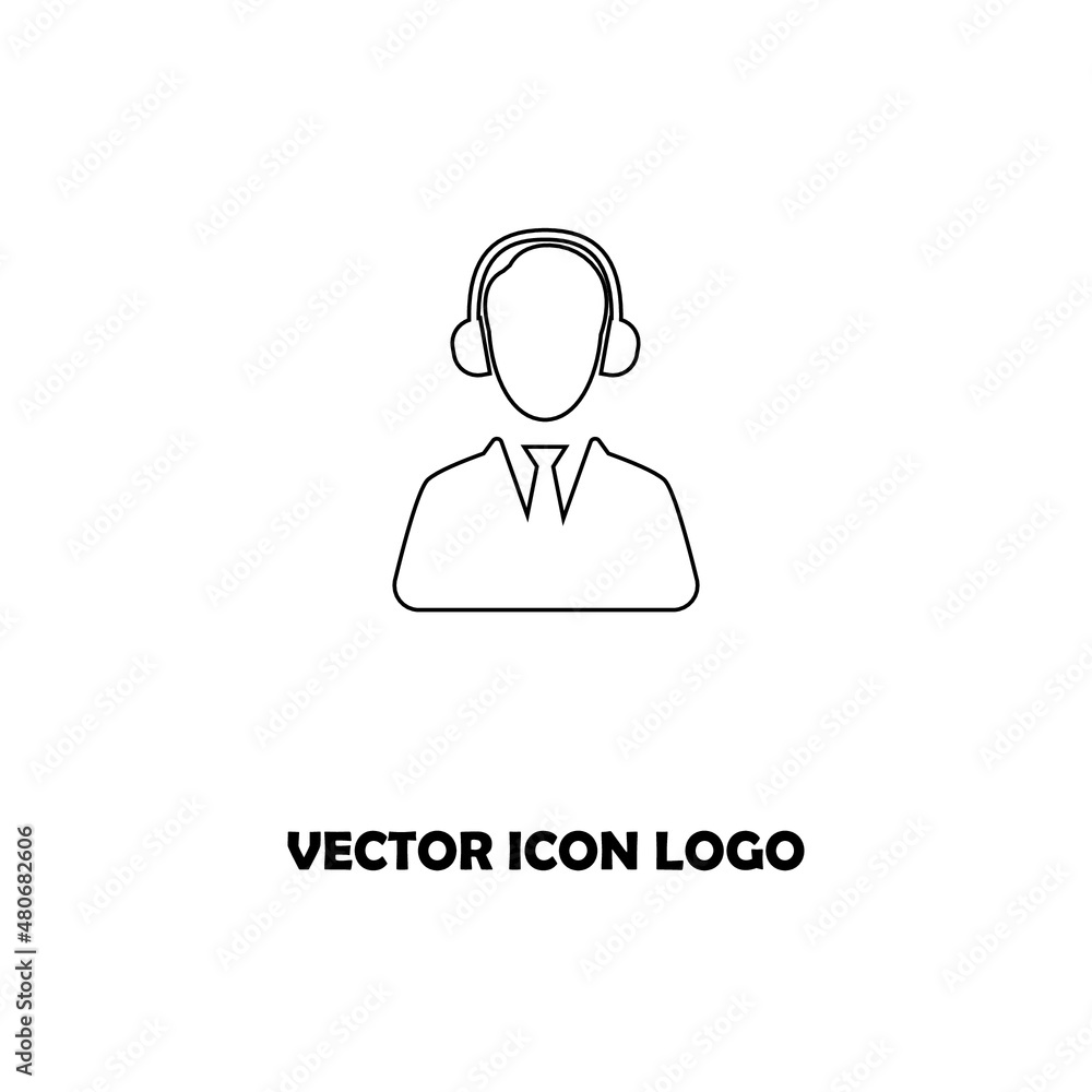 black colour business man icon vector black colour business man icon vector