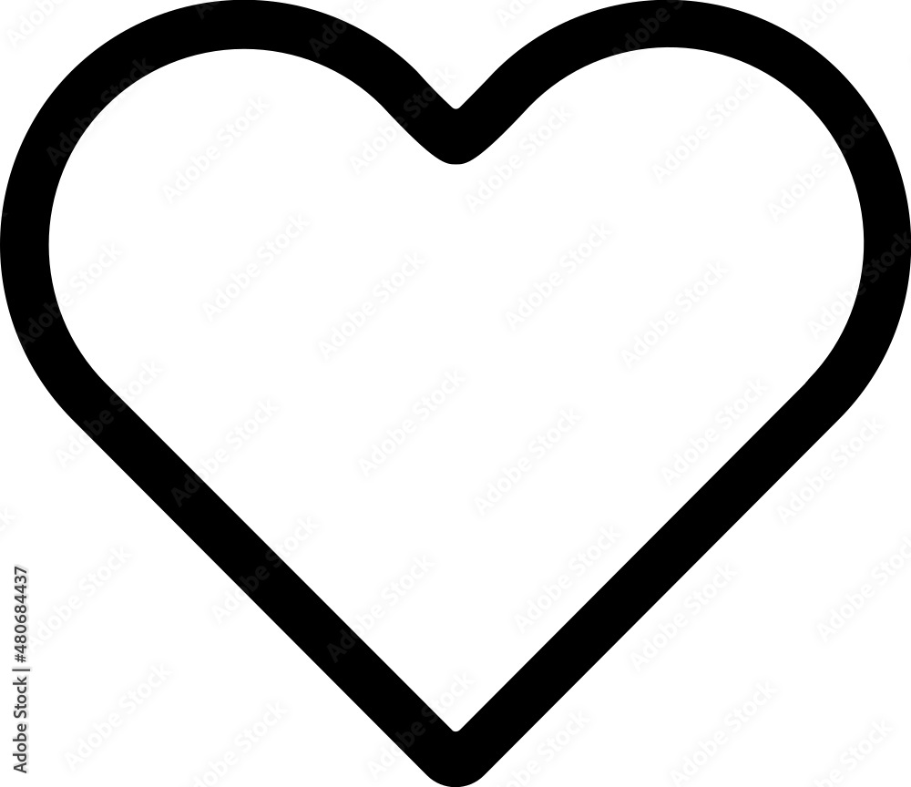 heart line icon heart line icon