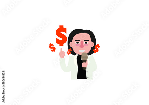 Business related illustrations for various graphic design and advertising applications.