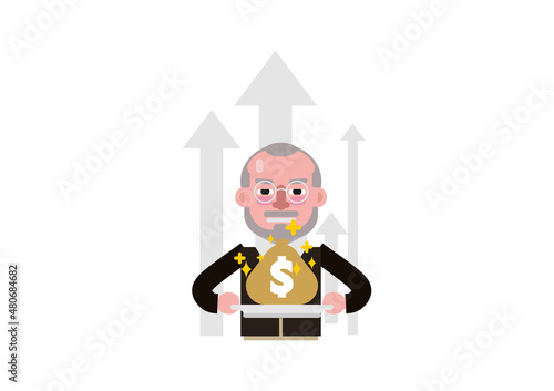 Business related illustrations for various graphic design and advertising applications.