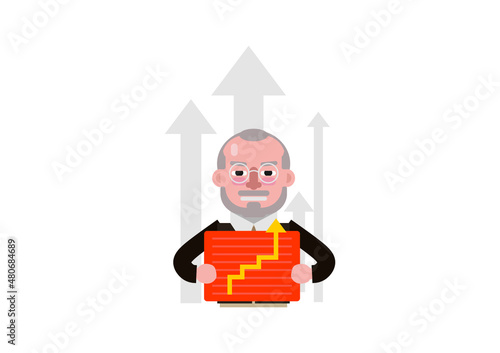 Business related illustrations for various graphic design and advertising applications.