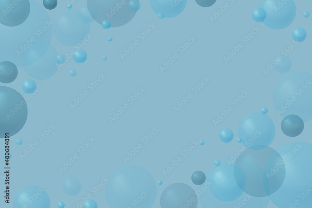 Pale green bubbles. Set of different combinations of blue and green bubbles. Abstract minimal design in pastel color. Modern banner, web poster, flyer, stylish brochure, greeting card. Pale green bubbles. Set of different combinations of blue and green bubbles. Abstract minimal design in pastel color. Modern banner, web poster, flyer, stylish brochure, greeting card.