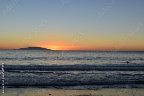  Un maravilloso atardecer desde la playa de Valle Gran Rey, en la isla de La Gomera, Islas Canarias, España © Cande Marrero