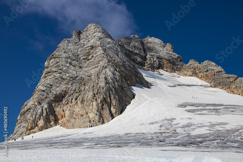 Dachstein mountains in the Austrian Alps