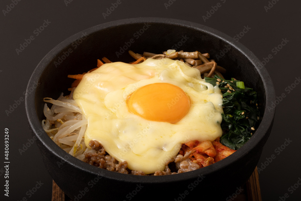 石焼チーズビビンバ 石焼チーズビビンバ