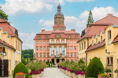 Książ, Poland - completed in 1292 and largest castle in the Silesia region, the Książ Castle puts together Gothic, Baroque and Rococo architecture is a majestic mix 