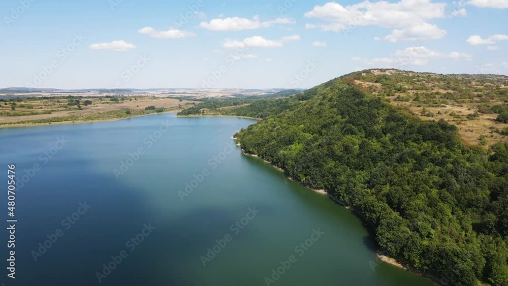 Aerial view of Krapets Reservoir, Lovech Region, Bulgaria Aerial view of Krapets Reservoir, Lovech Region, Bulgaria
