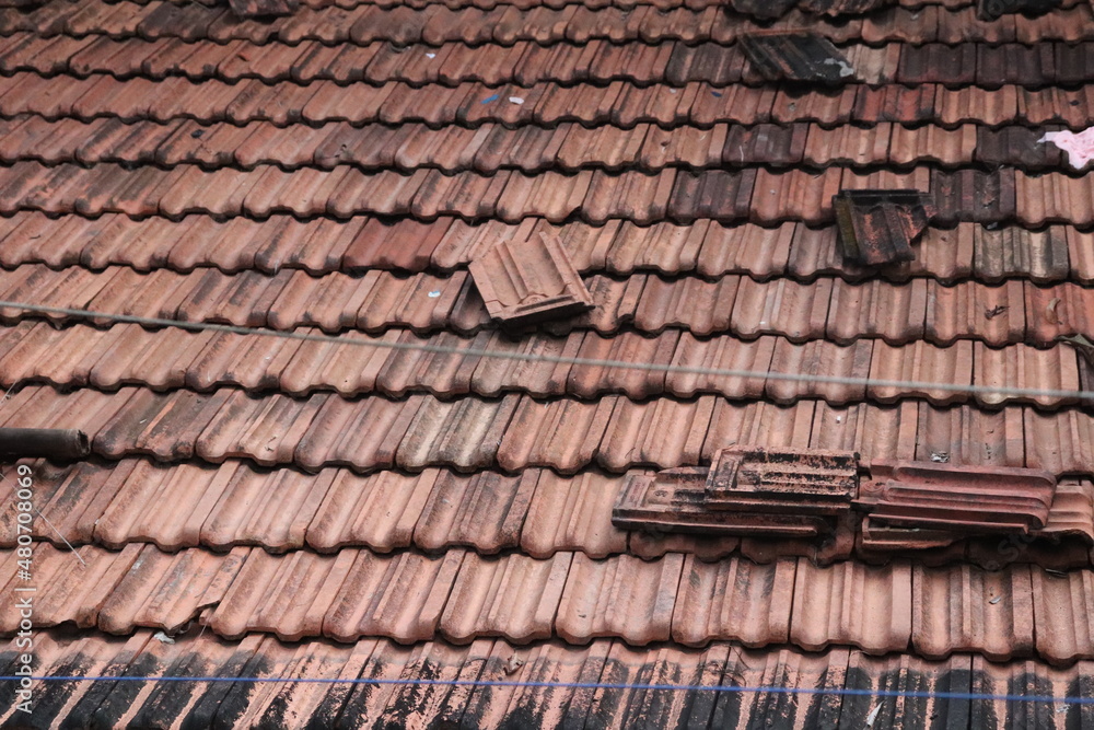 Fototapeta premium Red roof