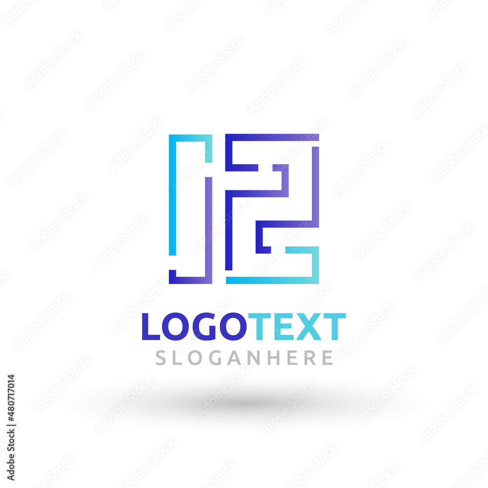 Z letter colorful logo abstract design. Z alphabet logo Z letter colorful logo abstract design. Z alphabet logo