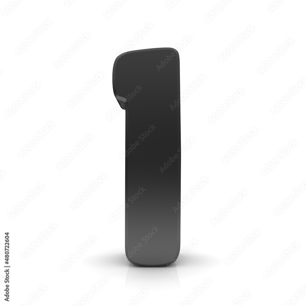 I letter sign black 3d capital letter I letter sign black 3d capital letter