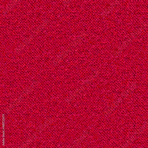 Red textile fur woolen background