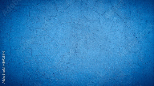 blue abstract cement concrete wall texture background © Menganga