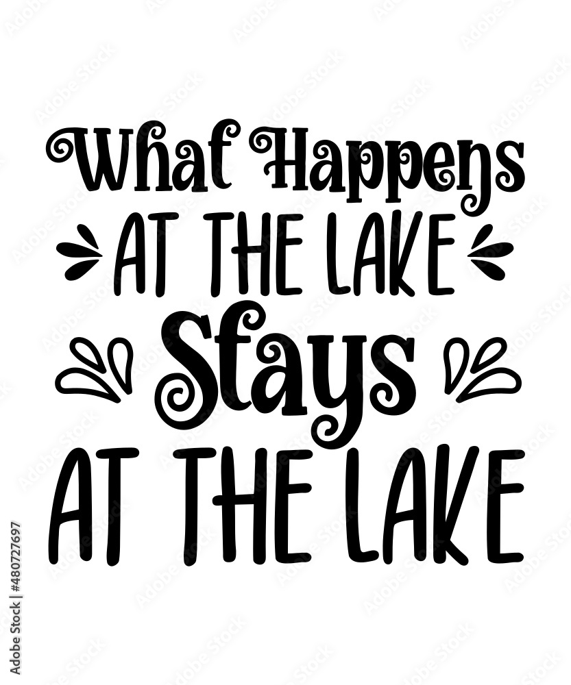 Lake SVG Bundle, boat svg, fishing svg, dad svg, funny lake svg, lake