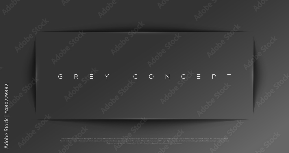 Grey premium abstract background with luxury lines and geometric shapes. Modern metallic backdrop for poster, headline, banner, wallpaper and futuristic design concepts. Vector EPS Grey premium abstract background with luxury lines and geometric shapes. Modern metallic backdrop for poster, headline, banner, wallpaper and futuristic design concepts. Vector EPS