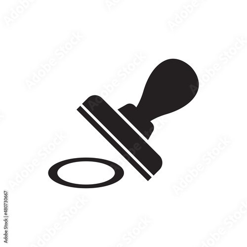 Stamp icon ( vector illustration )