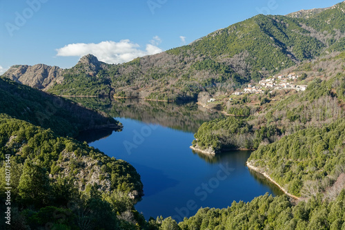 Corse, le barrage de Tolla
