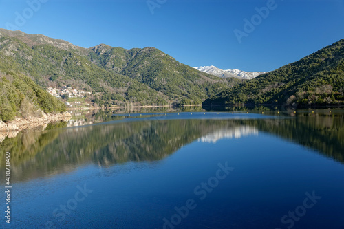 Corse, le barrage de Tolla