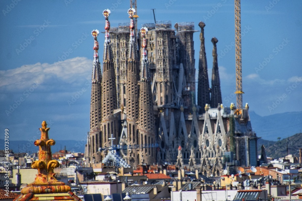 Sagrada Familia - obrazy, fototapety, plakaty 