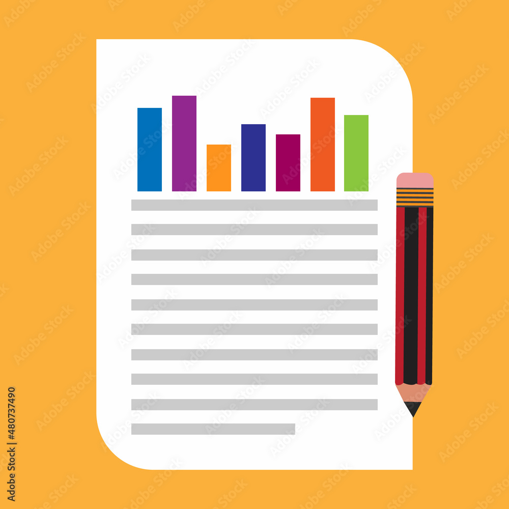 Business report icon