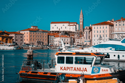 Quaint seaside village 