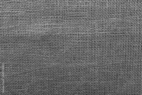 Burlap texture. The pattern of the fabric is clearly visible.
