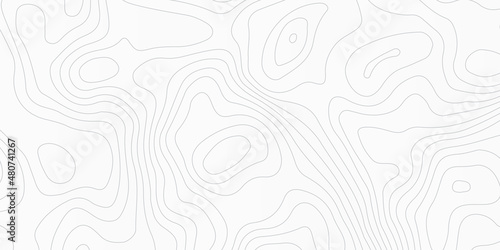 Background of the topographic map. Topographic map lines, contour background. wood grain texture. Dense lines. Abstract topographic background. Vector illustration.