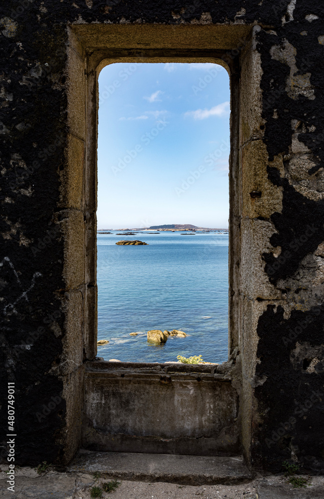 window in the sea