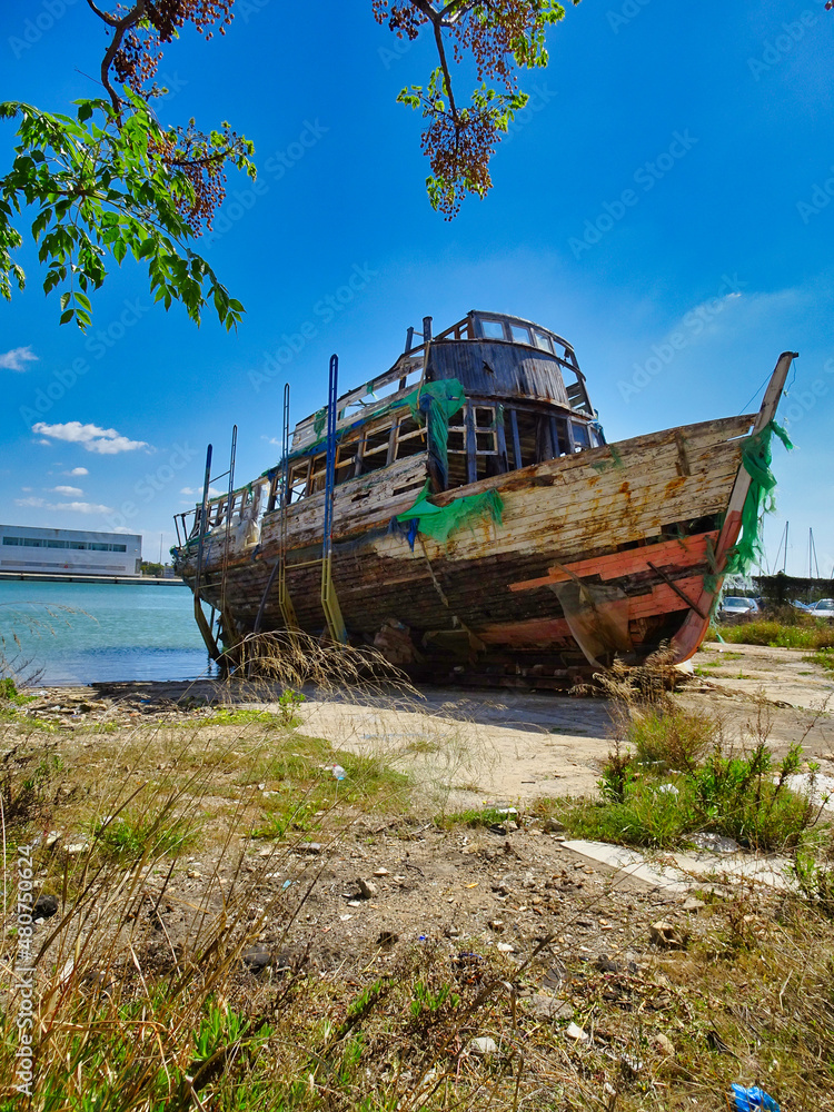 Jerez - altes Schiff