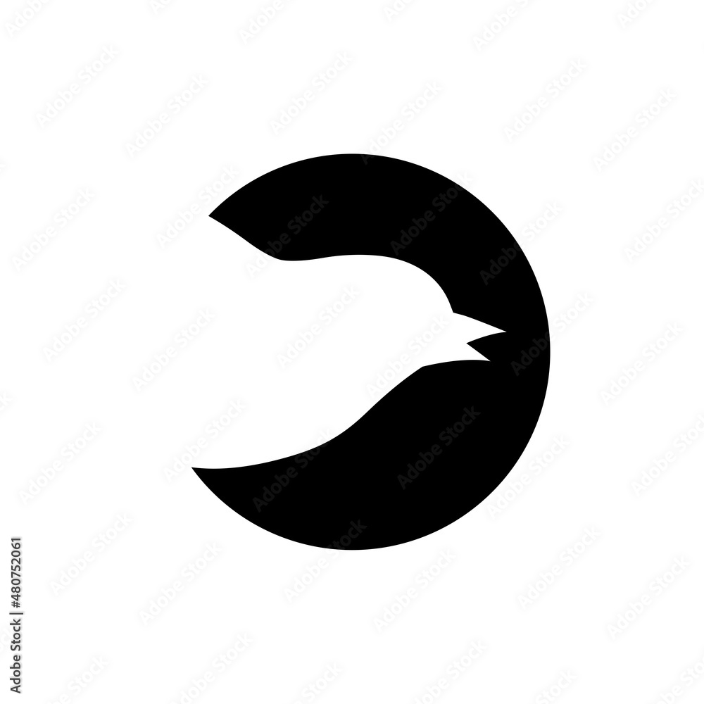 Bird logo icon isolated on white background Bird logo icon isolated on white background