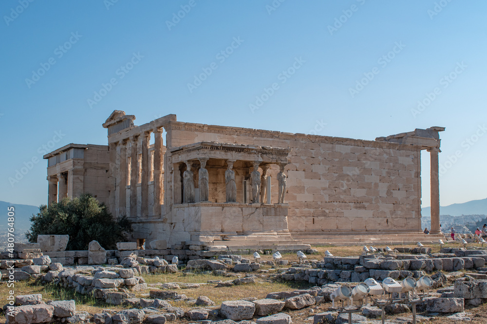Acropolis on a cloudless day