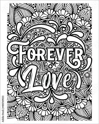 Motivational Quotes Coloring page, inspirational Quotes Coloring page.