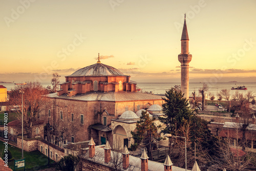 Canvas Print Little Hagia Sophia Mosque formerly the Church of Saints Sergius and Bacchus