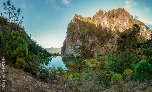 Canvas Print landscape in the mountains