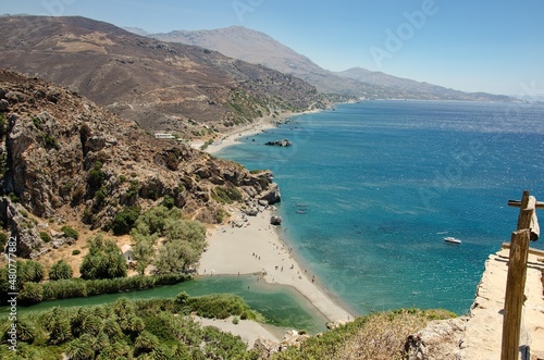 Preveli beach, Crete