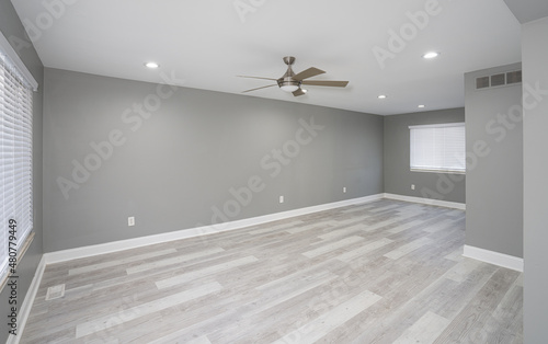 hardwood floors have been professionally installed in your remodeled room