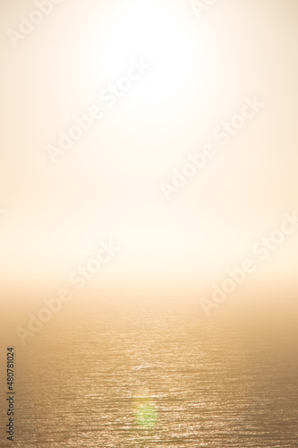 Obraz na płótnie sunrise over the sea