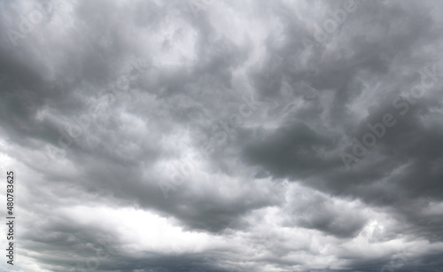Fototapeta Naklejka Na Ścianę i Meble -  Grey storm clouds