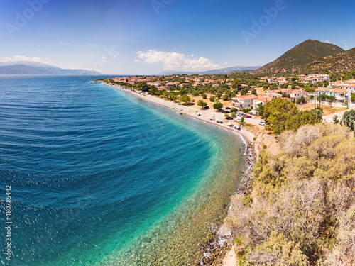 Fototapeta Naklejka Na Ścianę i Meble -  The beach of Marathias, Greece