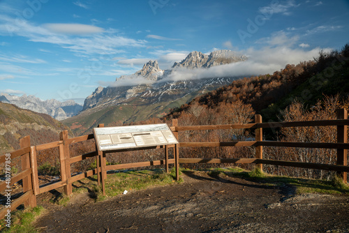 Pandetrave Viewpoint in Picos de Europa National Park