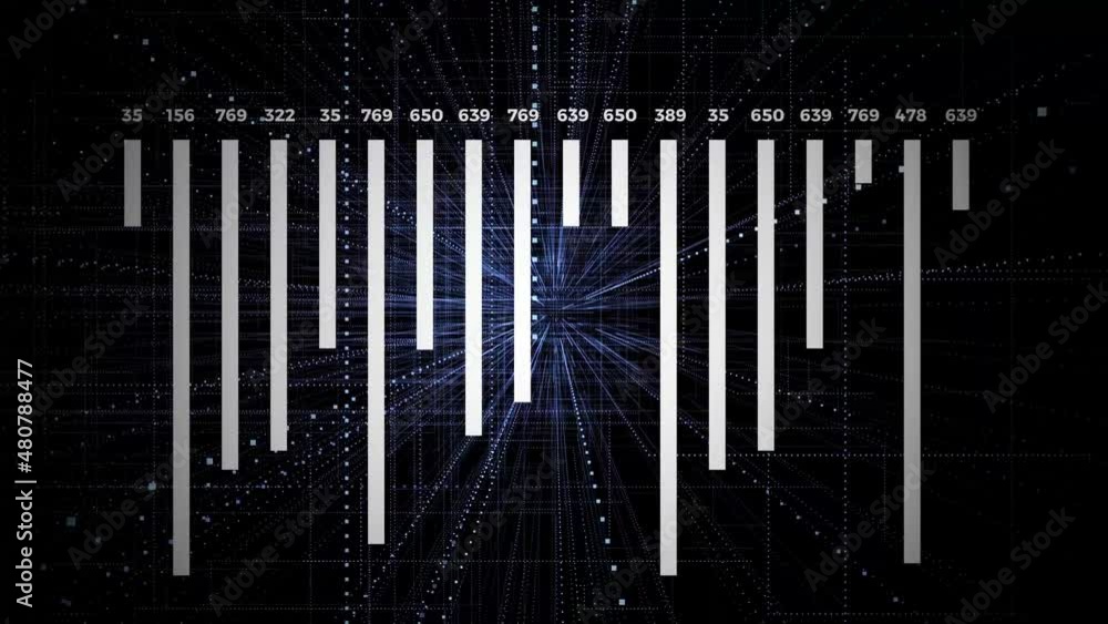Data and report statistics, animation with graph diagrams. Data and report statistics, animation with graph diagrams.