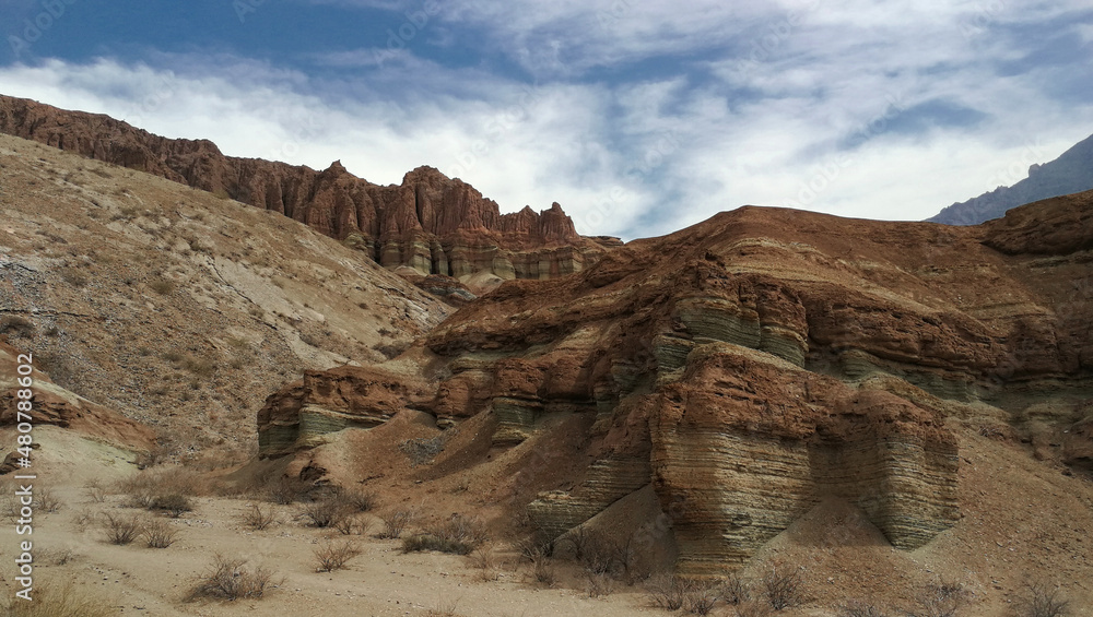 Foto tomada en la Quebrada de las Conchas en el norte argentino. En formato 16x9 para fondos o impresiones. Foto tomada en la Quebrada de las Conchas en el norte argentino. En formato 16x9 para fondos o impresiones.